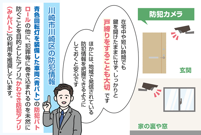 神奈川県川崎市川崎区の防犯情報