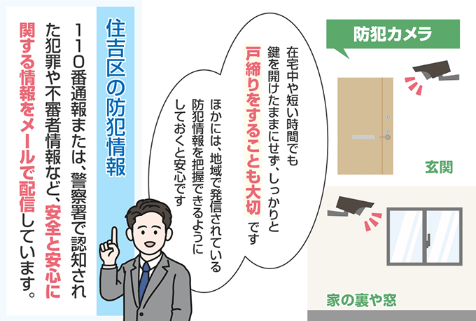 大阪府大阪市住吉区の防犯情報