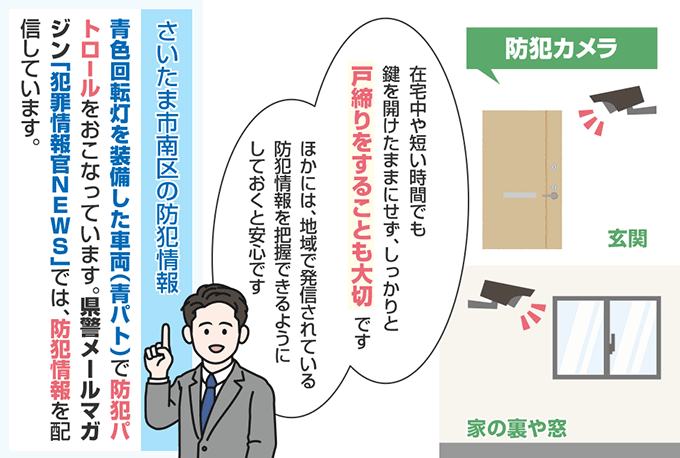 埼玉県さいたま市南区の防犯情報