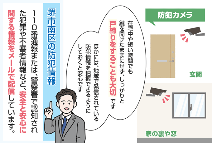 大阪府堺市南区の防犯情報