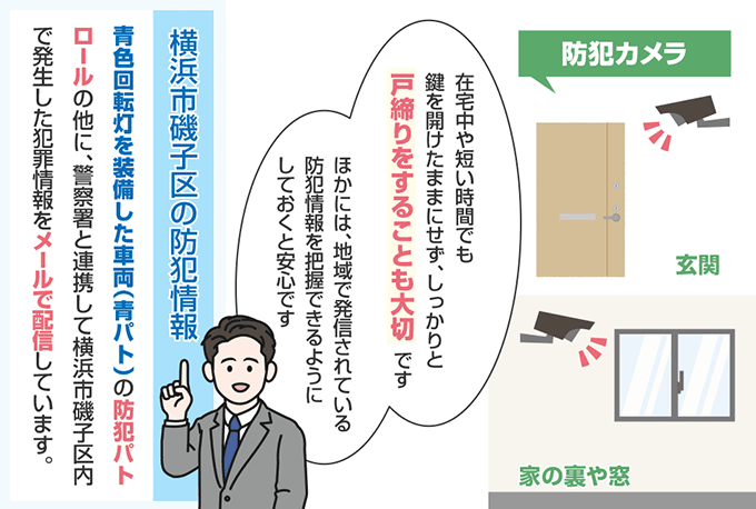 神奈川県横浜市磯子区の防犯情報