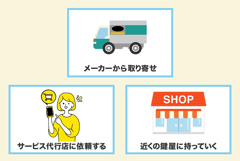 美和の合鍵作成方法