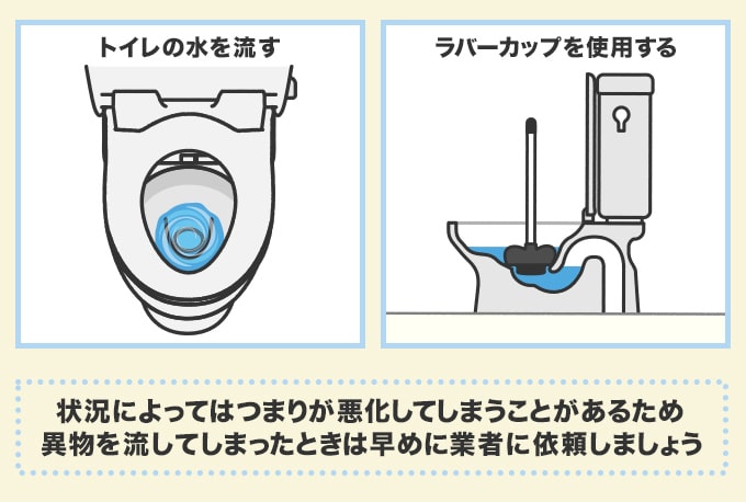 目視で確認できない場合に注意したいこと