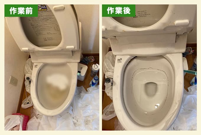 ティッシュペーパーによるトイレのつまり除去