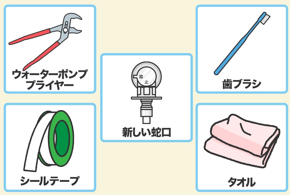 交換に必要な道具一覧