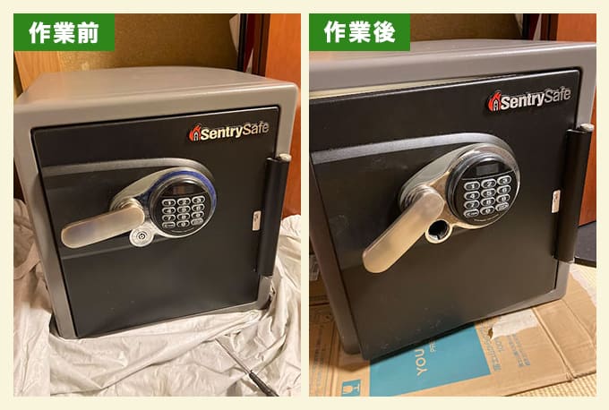 急に開かなくなったテンキー金庫の解錠